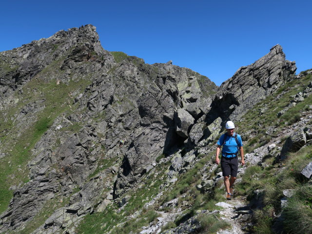 Frank zwischen Sonntagskarspitze und Gro&szlig;em B&ouml;senstein