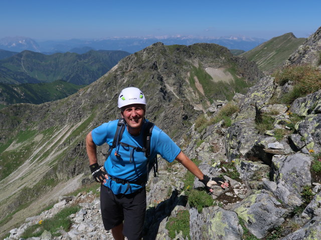 Frank zwischen Sonntagskarspitze und Gro&szlig;em B&ouml;senstein