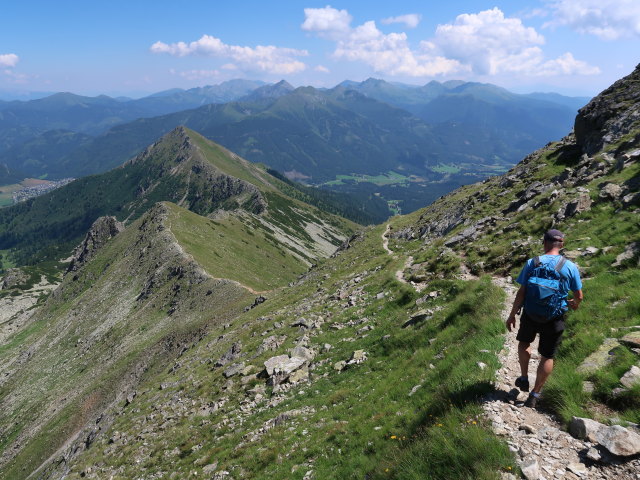 Frank zwischen Kleinem B&ouml;senstein und Gro&szlig;em Hengst