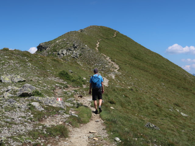 Frank zwischen Kleinem B&ouml;senstein und Gro&szlig;em Hengst