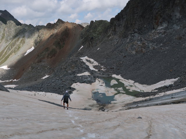 Christoph am H&uuml;ttekarferner (27. Juli)