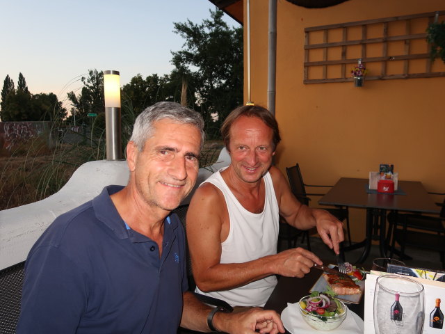 Friedrich und J&ouml;rg im Inseltreff Barbados