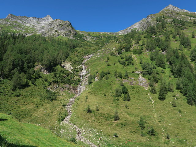 zwischen Gfrereralm und Unterem Rotg&uuml;ldensee (10. Aug.)