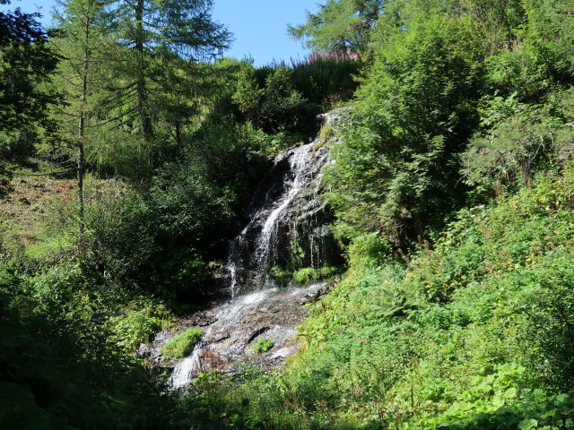Rotg&uuml;ldenbach zwischen Gfrereralm und Unterem Rotg&uuml;ldensee (10. Aug.)