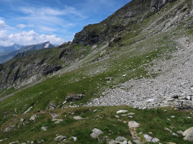 Goslarer Weg zwischen Gro&szlig;elendscharte und Kleinhapscharte (12. Aug.)