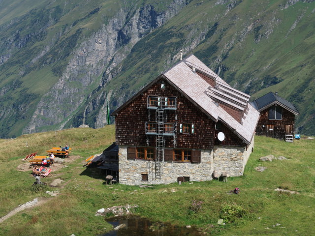 Neue F&uuml;rther H&uuml;tte, 2.201 m (24. Aug.)