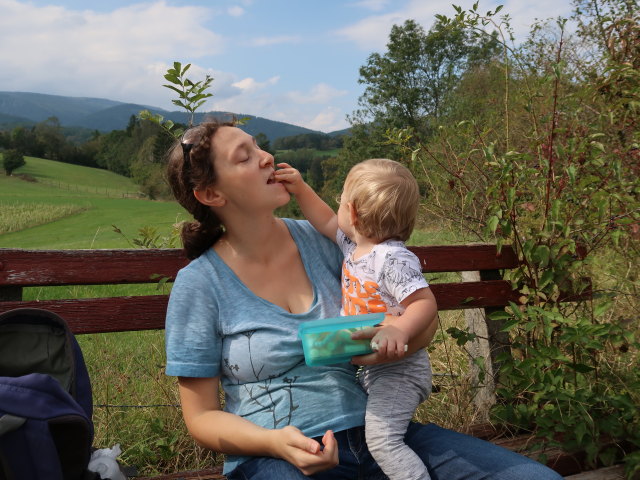 Sabine und Nils zwischen V&ouml;stenhof und Lenzberg