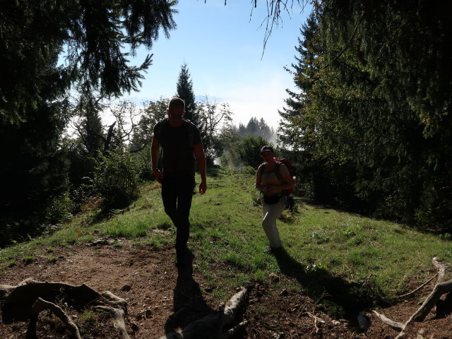 Mario und Melanie zwischen Pogier und Bayerlh&uuml;tte