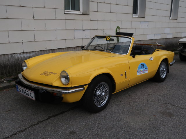 Triumph Spitfire 1500 in der Peter-Paul-Stra&szlig;e