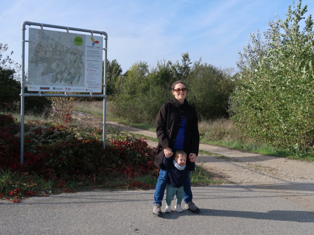 Sabine und Nils zwischen Breitenlee und S&uuml;&szlig;enbrunn