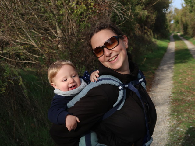 Nils und Sabine zwischen Breitenlee und S&uuml;&szlig;enbrunn