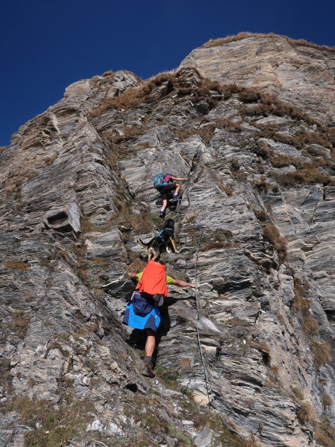 Georg und Sarah zwischen Mooseckh&ouml;he und Kar-Katzenkopf