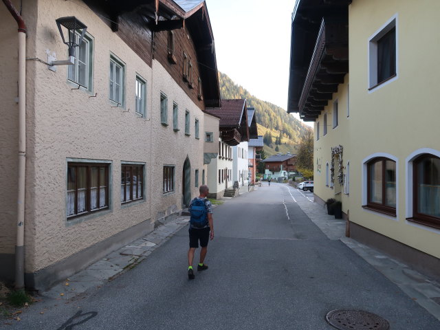 Frank in der Marktstra&szlig;e in Rauris