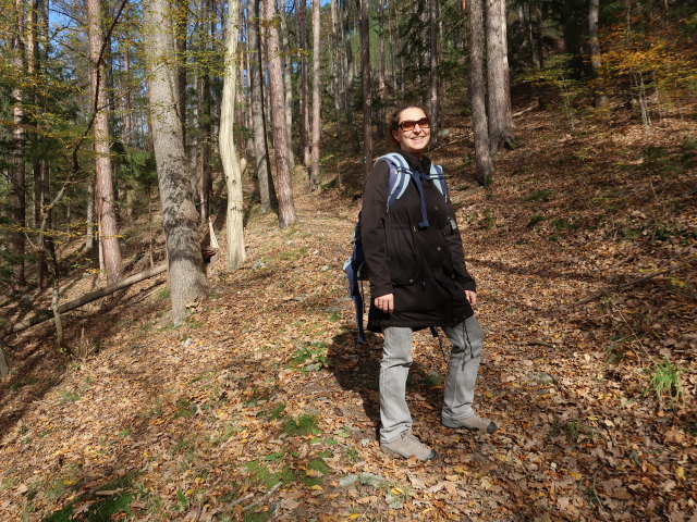 Sabine zwischen Schl&ouml;glm&uuml;hl und Auf der Wiese