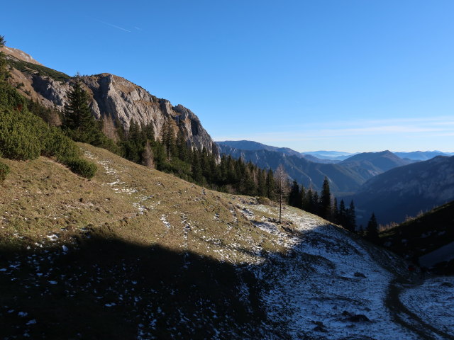 zwischen Sackwaldboden und H&auml;uselalm (16. Nov.)