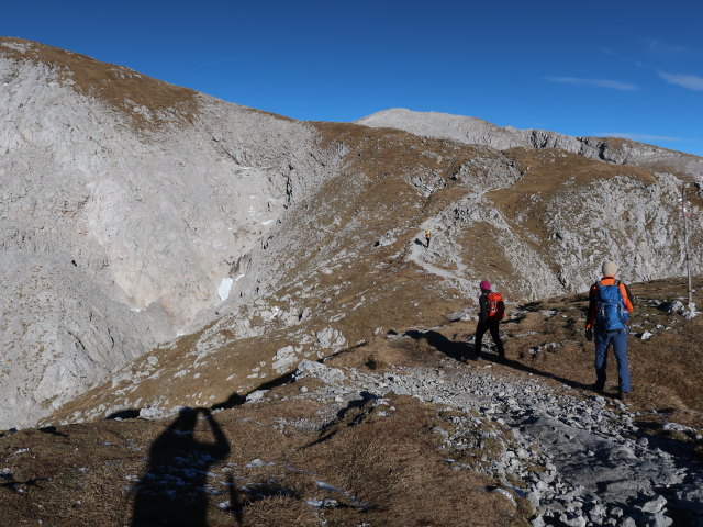 Melanie und Frank zwischen Hundsb&ouml;den und Hochwart (17. Nov.)