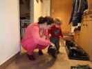 Sabine und Nils in unserer Wohnung