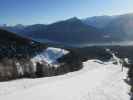 Alpjoch-Abfahrt von der Alpjoch-Bahn aus