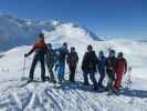 Ich, ?, ?, ?, Markus, ?, ? und Manuel am Albonagrat