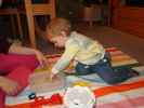 Sabine und Nils in unserer Wohnung