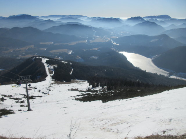 Steilhangabfahrt