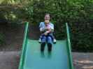 Sabine und Nils am Spielplatz Kellerwiese