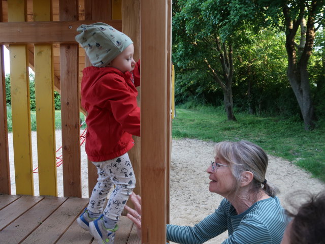 Nils und Mama