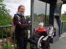 Sabine und Nils in der Stenhus Station (18. Mai)