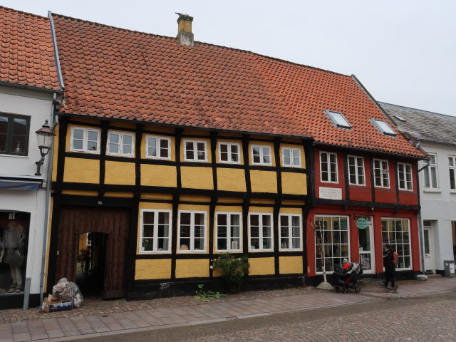 Nils und Sabine in der Nederdammen in Ribe (28. Mai)