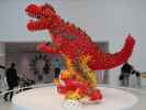 Sabine und Nils in der Masterpiece Gallery im LEGO House in Billund (27. Mai)