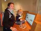 Sabine und Nils im Vadehavscentret in Ribe (28. Mai)