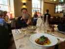 Sabine und Nils im Florentz Caf&eacute; & Brasserie in Roskilde (29. Mai)