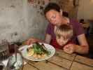Sabine und Nils im Restaurant 1733 in K&oslash;benhavn (30. Mai)