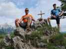 Ich und Tim am Hagstein, 1.100 m (7. Juni)