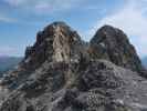 Arlberger Klettersteig: Angela zwischen Wei&szlig;schrofenspitze und Lisunspitze (19. Juli)