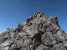 Arlberger Klettersteig: Angela zwischen Wei&szlig;schrofenspitze und Lisunspitze (19. Juli)