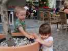 Nils, Marie und Elisabeth im Restaurant Portobello