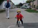 Papa und Nils in der Alten Stra&szlig;e