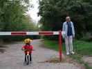 Nils und Papa in der Alten Stra&szlig;e