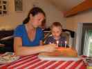 Sabine und Nils in unserer Wohnung