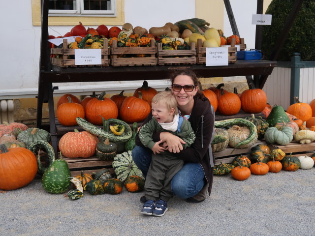 Nils und Sabine am Herbstfest