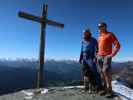 Georg und ich am Gr&uuml;ndegg, 2.168 m