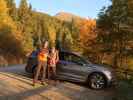 Frank und Melanie am Parkplatz Wildbachh&uuml;tte