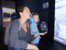Sabine und Nils in der Ausstellung 'Planet der Tiere'