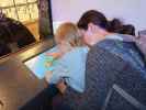 Nils und Sabine in der Ausstellung 'Planet der Tiere'