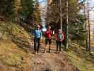 Reinhard, J&ouml;rg und Irene zwischen Waxriegelhaus und Gfl&ouml;tzh&uuml;tte