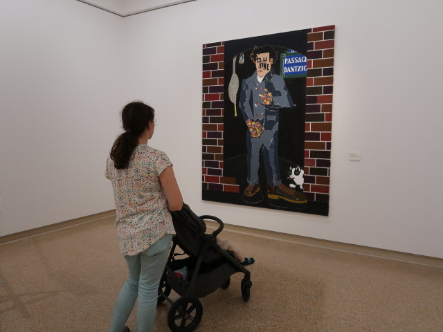 Sabine und Nils im Museu Fundaci&oacute;n Juan March in Palma (14. Nov.)