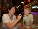 Sabine und Nils im Restaurant Quina Creu in Palma (12. Nov.)