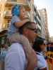 Nils und ich auf der Pla&ccedil;a Font Vella in Inca (13. Nov.)