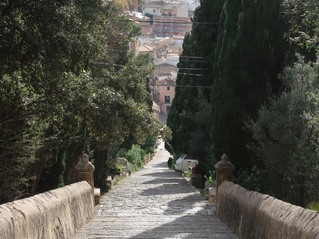 Carrer del Calvari in Pollen&ccedil;a (27. Nov.)